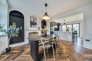 Dining and kitchen- click for photo gallery
